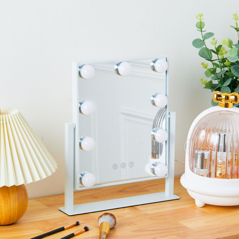 USB Dimmable LED Hollywood Makeup Mirror Dressing Mirrors LED Make-Up Mirrors