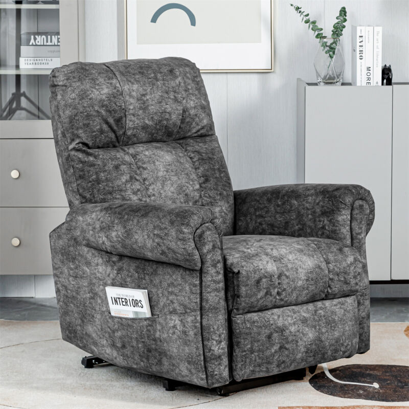 Electric Power Lift Recliner Chair Armchair Sofa Reclining Chair for Elderly MQ