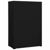 Filing Cabinet Black 90x46x134 Steel M8R1