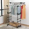 Heavy Duty Clothes Rail Rack Garment Hanging Display Stand Shoes Storage Shelves