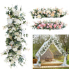 Wedding Artificial Flower Row Arch Table Background Bouquet Party Decor 100CM
