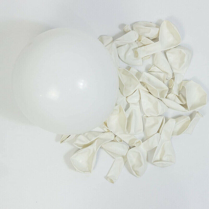 134PCS Black Gold Garland Balloon Arch Kit Birthday Wedding Baby Shower Kit UK