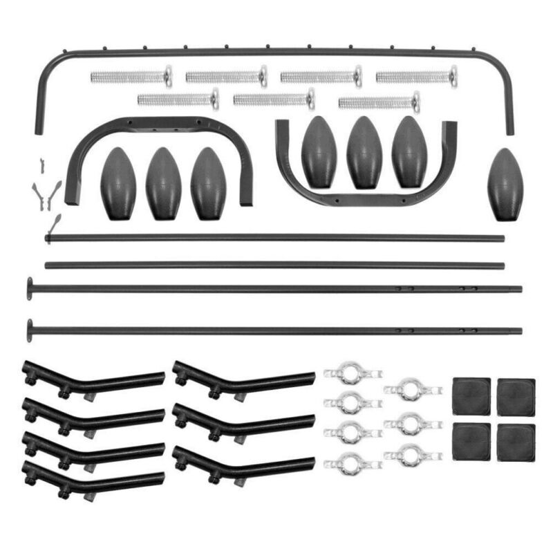 Heavy Duty Clothes Rail Rack Garment Hanging Display Stand Shoes Storage Shelves