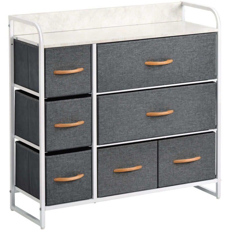 Chest of Drawers Unit Cabinet with 7 Drawers Storage Bedroom Furniture Home