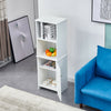Storage Cabinet Display Unit with Door Shelf White Home Living Room Hallway BN