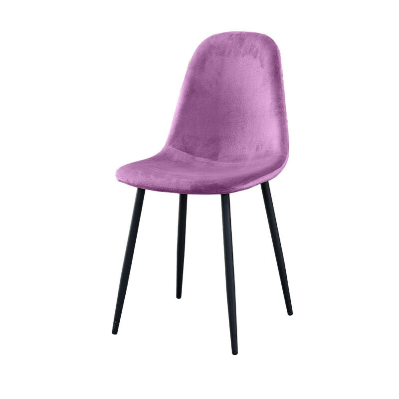 Set of 4 Velvet Dining Chairs Upholstered Seat Home Living Room Lounge Bedroom