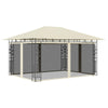 Gazebo with Mosquito Net and String 4x3x2.73 m 180 g/m² V9F1