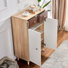 Storage Cabinet Cupboard Sideboard Display Unit with 2 Drawer Hallway Livingroom