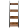 4 Tier Ladder Shelf Bookcase Display Storage Unit Free Standing Living Room