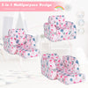 3 in 1 Kids Sofa Chair Children Flip Open Sofa Bed Toddler Soft Couch Lounger