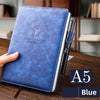 360 Pages A5 PU Leather Cover Traveler Journal Notebook Lined Paper Diary Gift