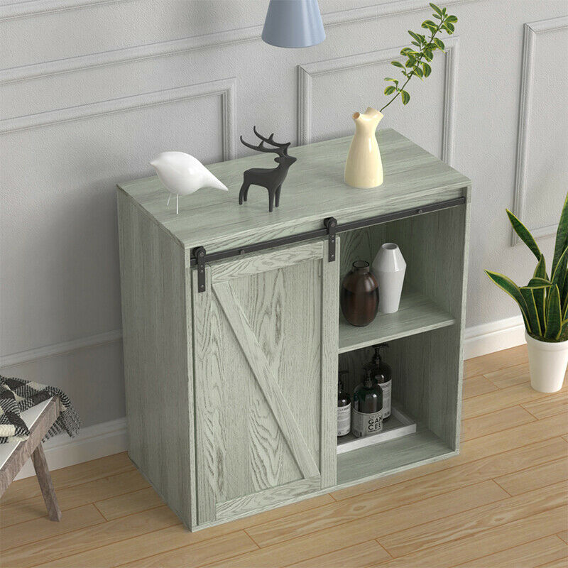 Sideboard Cupboard Display Unit Storage Cabinet with Shelf Door Living Room BN