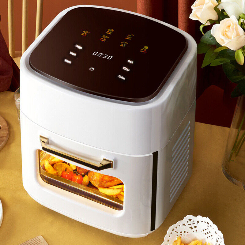 Digital Air Fryer 15L Cooker Oven Low Fat Healthy Oil Free Fry Chip Chiken Pizza