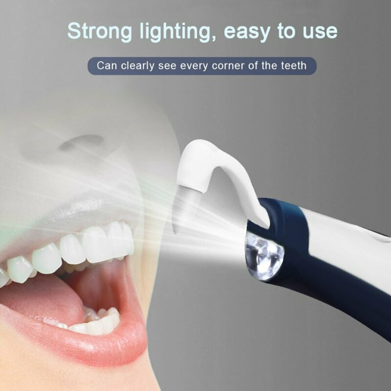 5in1 Tooth Polishing Cleaner Ultrasonic LED Electric Oral Teeth Cleaning Kit
