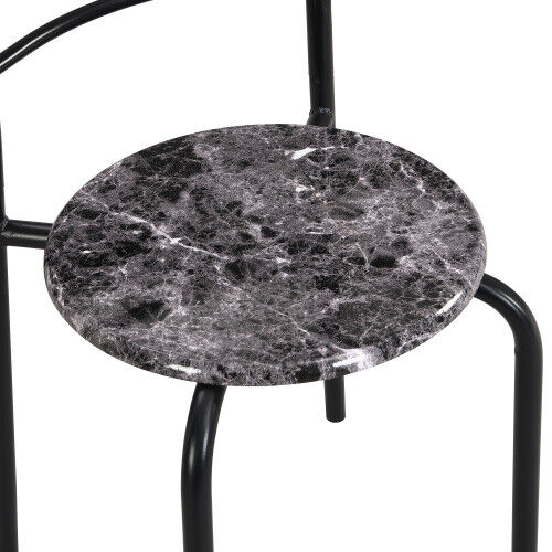 3pcs Dining Table Set and 2 Stools Breakfast Bar for Dining Room/ Kitchen MJ