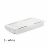 Self Adhesive Under Desk Table Drawer Tray Pencil Organizer Hidden Storage Box