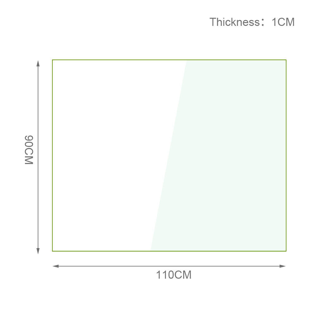 10mm Toughened Glass Panel Frameless Glass Balustrade Balcony Decking Stairs