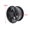 Heavy Duty Round/ Square Industrial Axial Flow Fan 2/4 Pole Extractor Air Blower