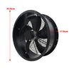Heavy Duty Round/ Square Industrial Axial Flow Fan 2/4 Pole Extractor Air Blower