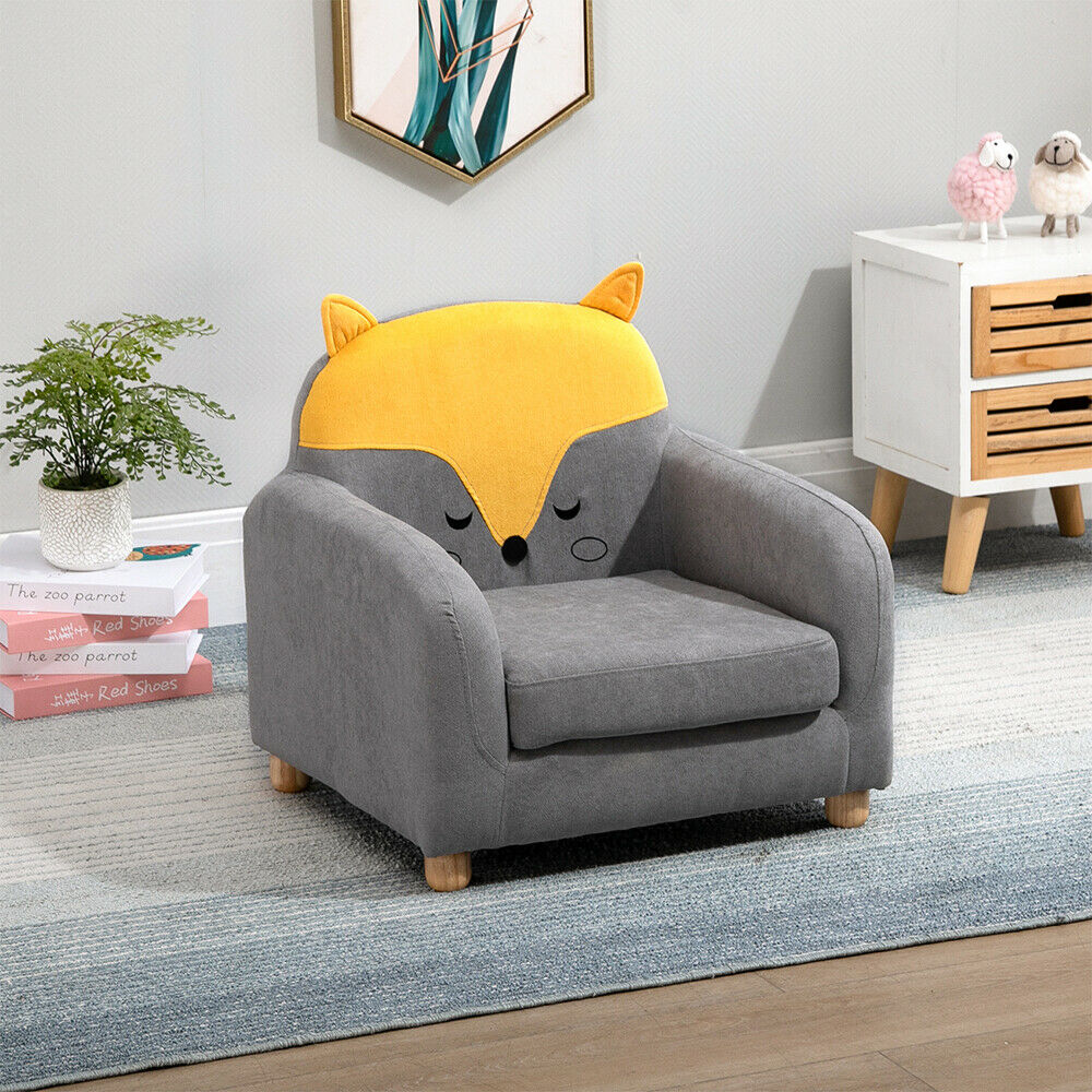 Kid’s Single Chair Children’s Sofa Chair Padded Seat Home Bedroom Living Room BN