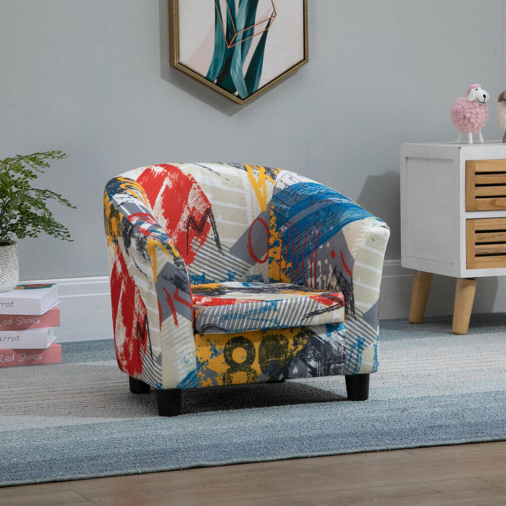 Kid’s Single Chair Children’s Sofa Chair Padded Seat Home Bedroom Living Room BN