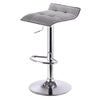 Bar Stool Swivel Gas Lift Chairs Breakfast Kitchen Club Cafe Stool Linen Padded
