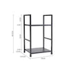 2 3 4 5 Tier Bookshelf Bookcase Storage Stand Display Shelving Unit Space Saving