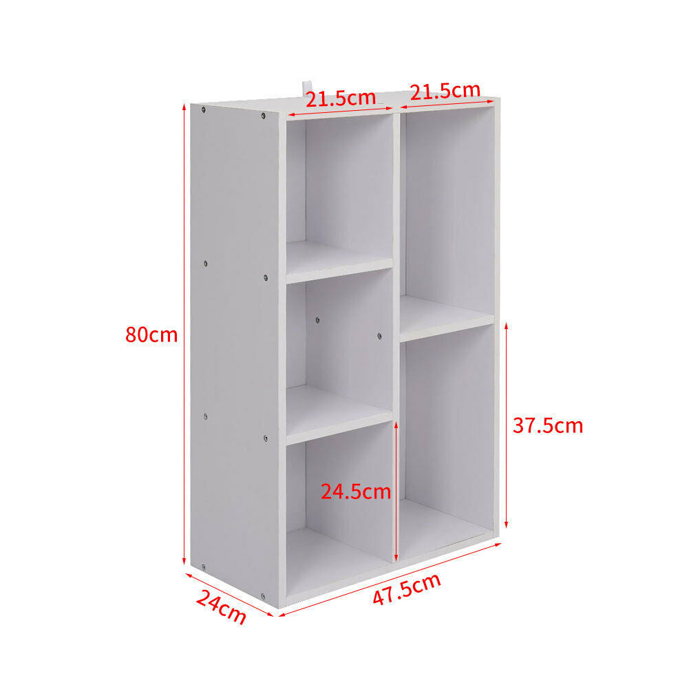 5/7 Tier Bookcase Book Shelf Home Office Storage Display Cabinet Shelving Unit