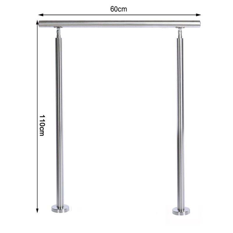 100 120 150 cm Garden Step Support Variable Angle Grab Rail Handrail