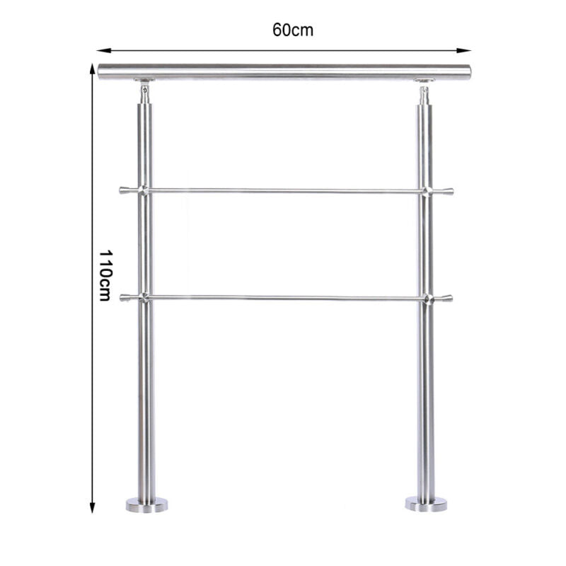 100 120 150 cm Garden Step Support Variable Angle Grab Rail Handrail