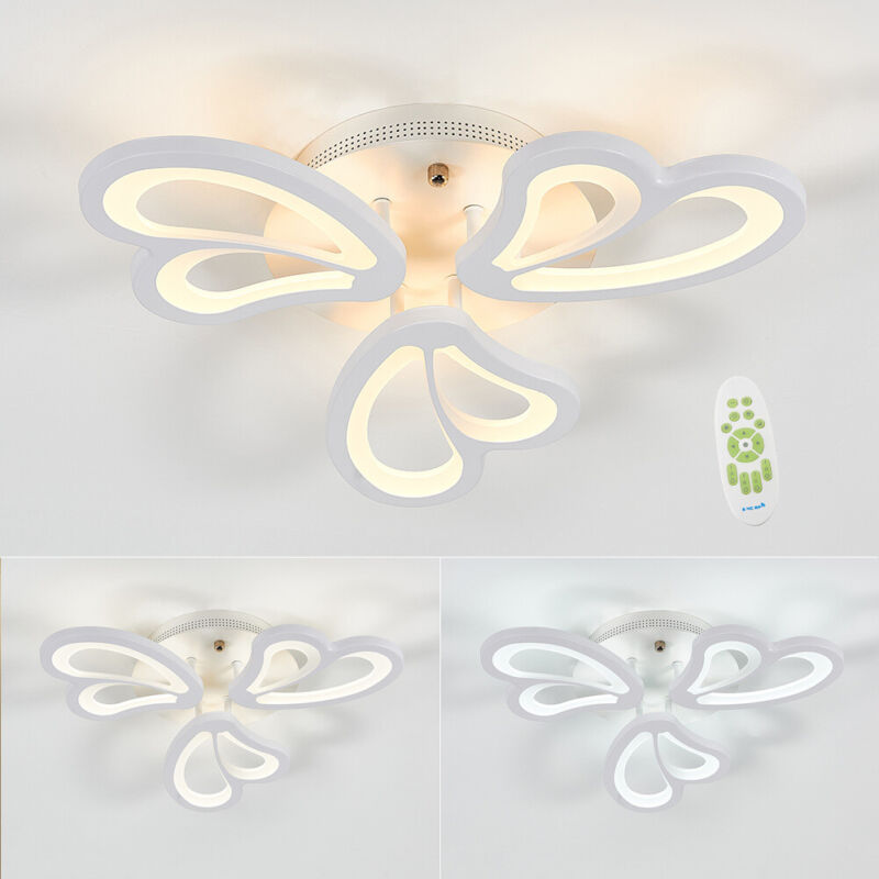 Aluminum&Acrylic Flower Shape Ceiling Light Lamp LED Chandelier Living Room