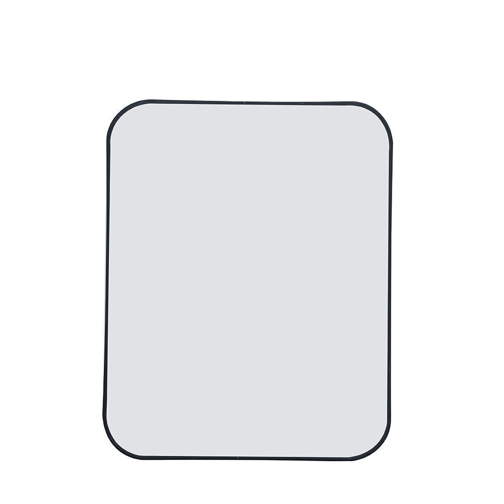 Black/Gold Rectangle Metal Frame Home Bathroom Glass Wall Mounted Vanity Mirror