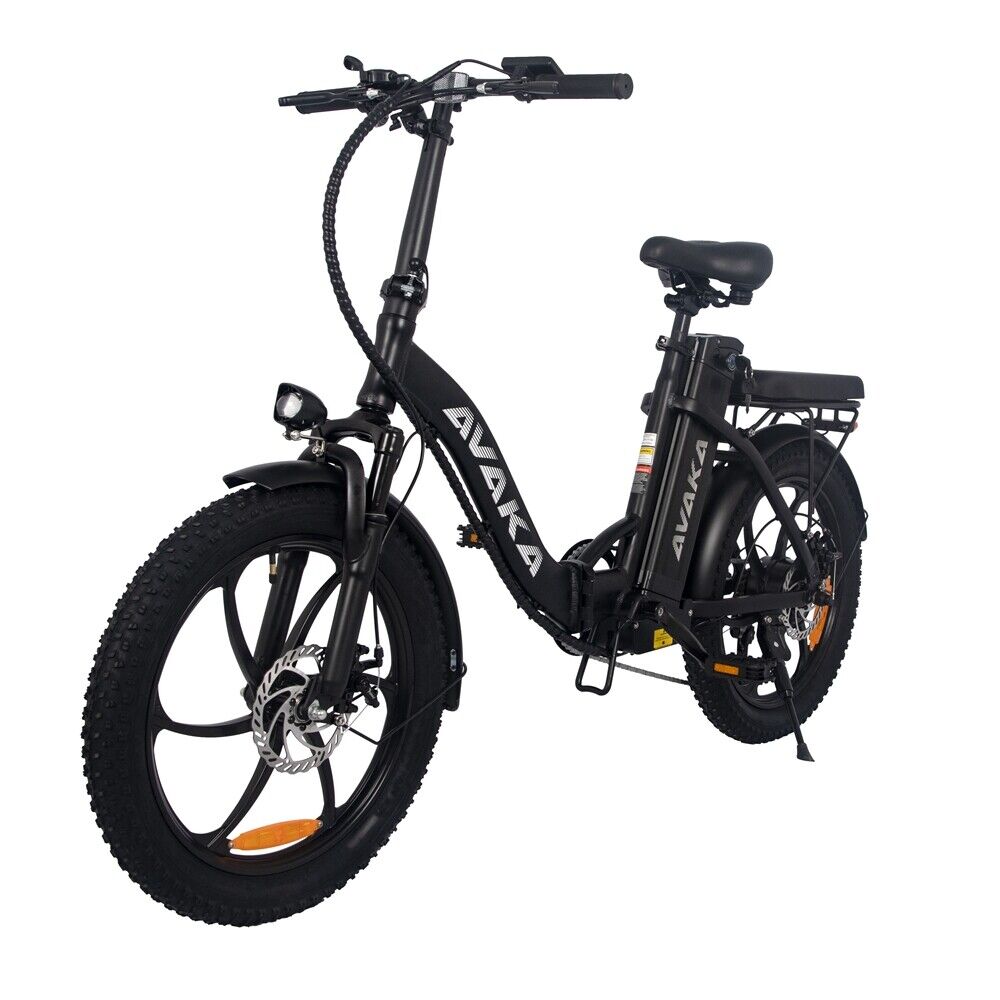 AVAKA BZ20PLUS Folding E-Bicycle E-City Bike 20x3.0" Wheel Commuter E-Bike HT