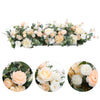 Wedding Artificial Flower Row Arch Table Background Bouquet Party Decor 100CM