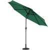 3*2.4M Outdoor Swivel Umbrella Garden Shelter Garden Sun Parasol Beach umbrella