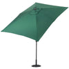 3*2.4M Outdoor Swivel Umbrella Garden Shelter Garden Sun Parasol Beach umbrella