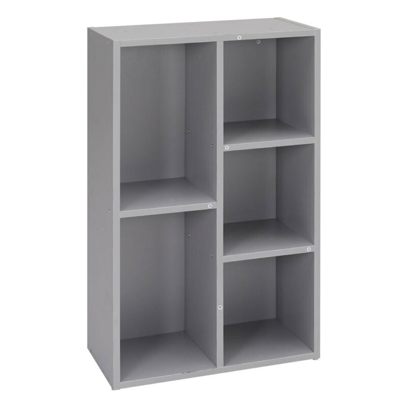 Home Office Bookcase 3/5/7 Cube Storage Shelf Wood Shelving Display Cabinet Unit