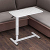 MDF Marble White Overbed Chair Table Height Adjustable Laptop Desk Dining Coffee