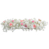 100cm Artificial Rose Hydrangea Garland Wedding Arch Door Hanging Flower Row