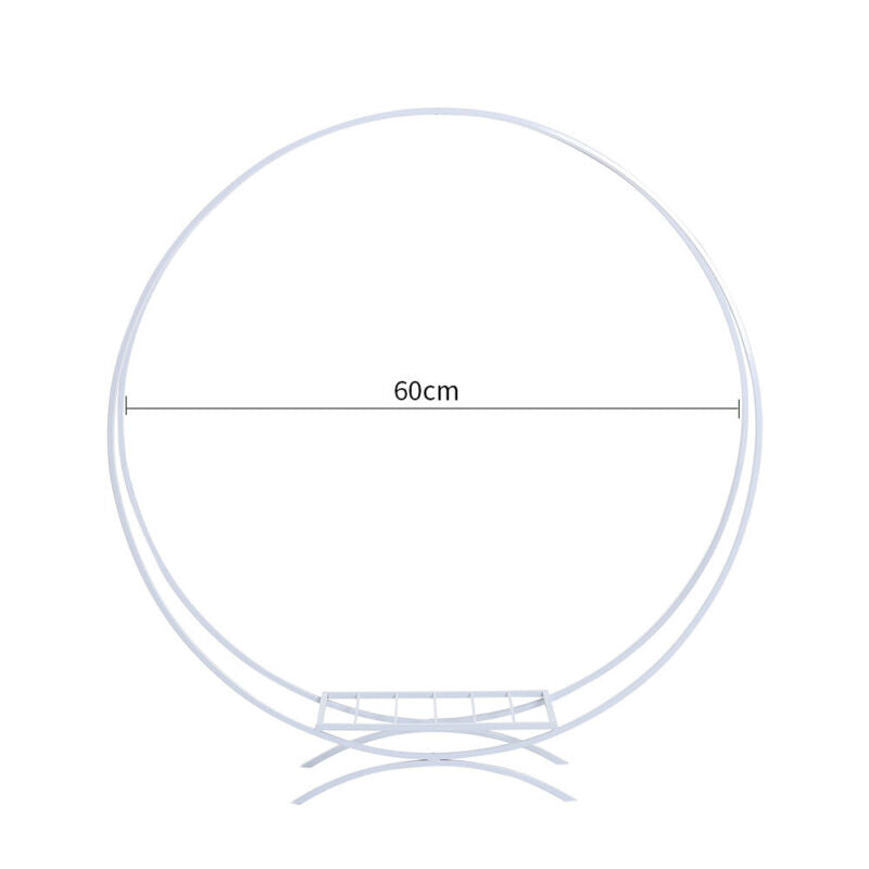 60/80cm Metal Wedding Flower Stand Pedestal Centrepiece Plinth Decor