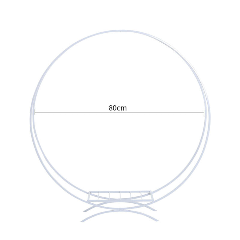 60/80cm Metal Wedding Flower Stand Pedestal Centrepiece Plinth Decor