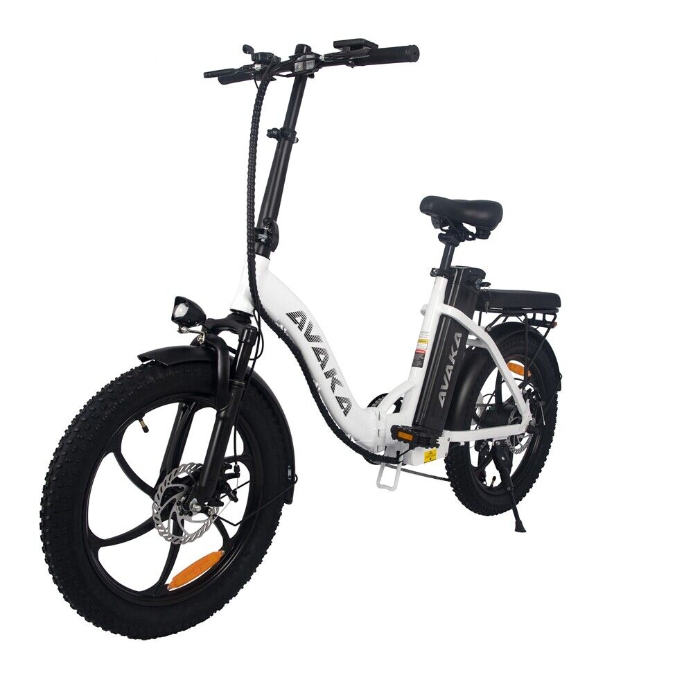 AVAKA BZ20PLUS Folding E-Bicycle E-City Bike 20x3.0" Wheel Commuter E-Bike HT