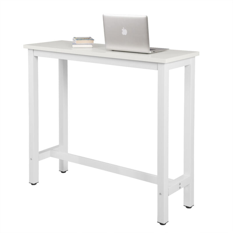 Bar Table Kitchen Counter Breakfast Desk Pub Cafe Dining High Table 120x40x100cm