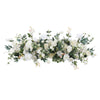 Wedding Artificial Flower Row Arch Table Background Bouquet Party Decor 100CM