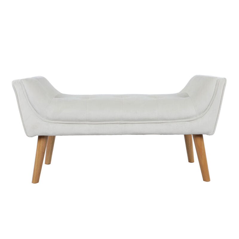 Cozy Chenille/Velvet Bench Bedside Footstool Window Seat Soft Bed End Sofa Chair