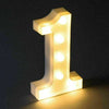 0-9 LED Number Lights Birthday Wedding Party Standing Xmas Night Lamp Decoration