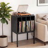 Record Player Stand Turntable Stand with Vinyl Storage Shelves for Living Room