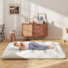 200 x 150 x 10cm Japanese Floor Mattress Futon Mattress Roll up Mattress-Beige