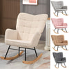 Nursing Rocking Chair Nursery Glider Rocker Armchair for Living Room Refurbished