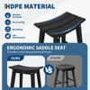 Outdoor Bar Stool 1&2 Pcs Set Heavy-duty HDPE Terrace Countertop High Chair